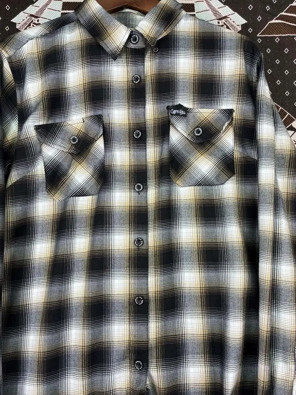 Dixxon Flannel Co. x Cypress Hill Black Sunday Flannel Shirt Size L - Picture 2 of 13